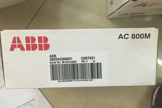 CI867K01 एबीबी वायवीय पोजीशनर स्वीडन Modbus टीसीपी इंटरफ़ेस 3BSE043660R1